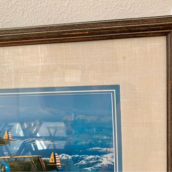 “Springtime Flying In The Rockies” Singled & Framed Print 17/20 Inch - Picture 2 of 12